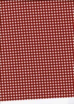 quadretto bianco e rosso