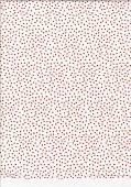 pois rosso su bianco say it with a stitch