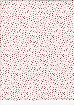 pois rosso su bianco say it with a stitch