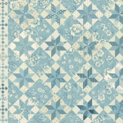 motivo patchwork stelle fondo blu